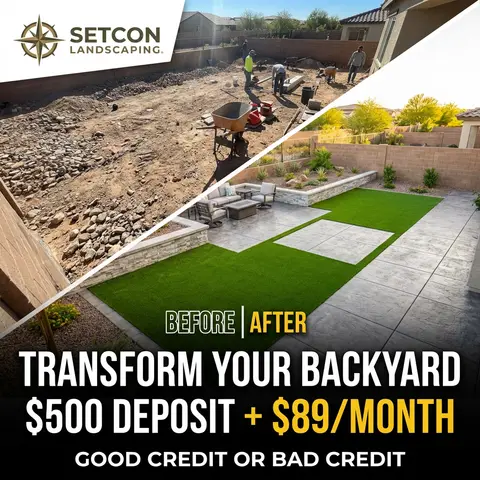Landscaping seasonal offer ad